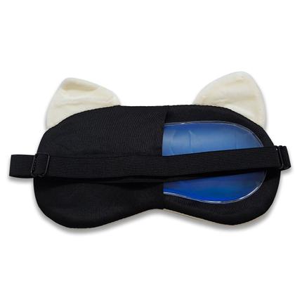Imagem de Máscara Para Dormir Com Gel Térmico Reduz Olheiras Cansaço