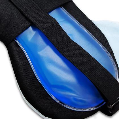 Imagem de Máscara Para Dormir Com Gel Térmico Reduz Olheiras Cansaço