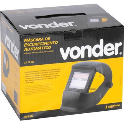 Imagem de Mascara para solda automática tonalidade 12 msv012 ca38322 - Vonder