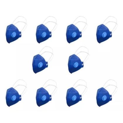 Imagem de Máscara PFF2 com Válvula  Kit com 150 Unidades para Máxima Filtragem