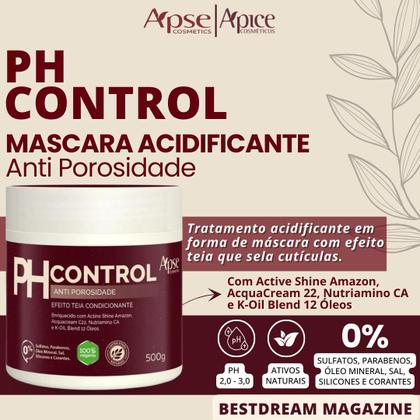 Imagem de Mascara Ph Control Anti Porosidade Capilar Condicionante Vegano Profissional Apice Apse - Escolha