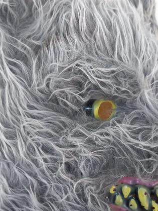 Imagem de Máscara Plastico Com Pelos Lobo Mau Lobisomen 