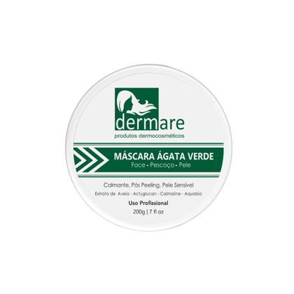 Imagem de Máscara Pós-Peeling Ágata Verde Profissional Dermare 200g