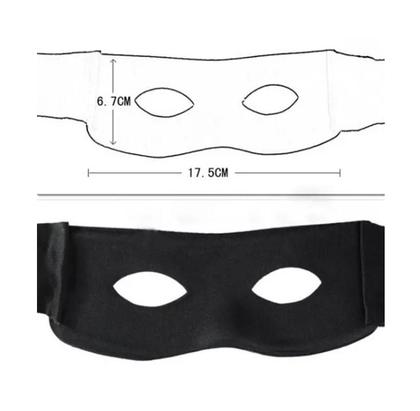 Imagem de Máscara Preta Zorro Don Juan Mosqueteiro