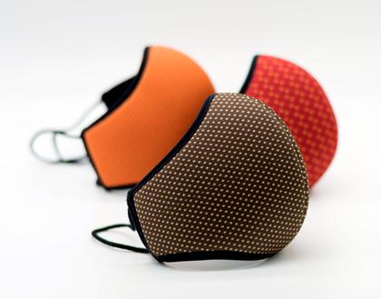 Imagem de Máscara Proteção Facial Em Isoflex Com 3 Feminina Poá