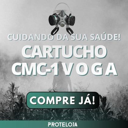 Imagem de Máscara Proteção Óculos Pesticidas Agrotóxicos E Venenos 2 F