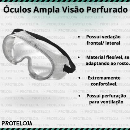 Imagem de Máscara Proteção Óculos Pesticidas Agrotóxicos E Venenos 2 F
