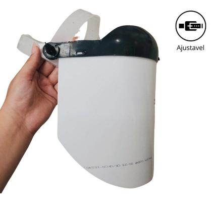 Imagem de Mascara Protetor Facial Incolor 200 Mm 7078000158 Vonder