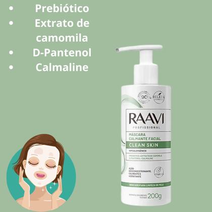 Imagem de Máscara Raavi Facial Clean Skin 200g