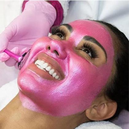 Imagem de Mascara Raavi Facial Diamante Rosa 110g