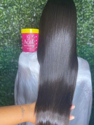 Imagem de Máscara Reconstrução Açaí Com Banana 500g Dinaturalle