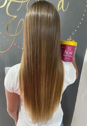 Imagem de Máscara Reconstrução Açaí Com Banana 500g Dinaturalle