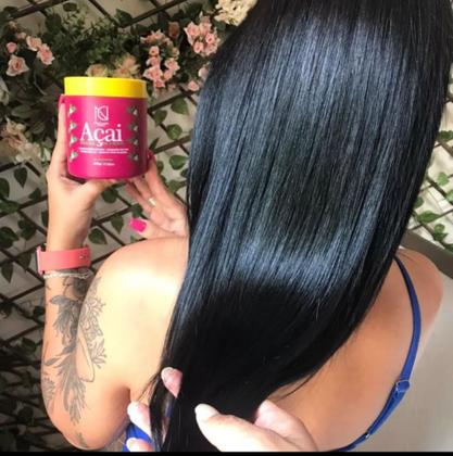 Imagem de Máscara Reconstrução Açaí Com Banana 500g Dinaturalle