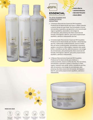 Imagem de Máscara Reconstrutora Essencial SPA Soupleliss 300g