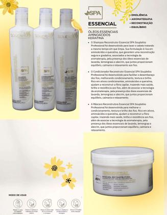 Imagem de Máscara Reconstrutora Spa Essencial Soupleliss 300g