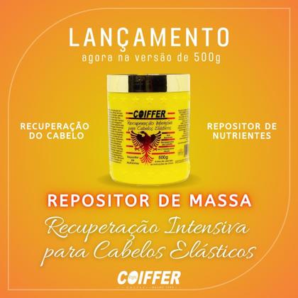 Imagem de Máscara Recuperação Intensiva Cabelos Elásticos e quebradiços Coiffer 500gr