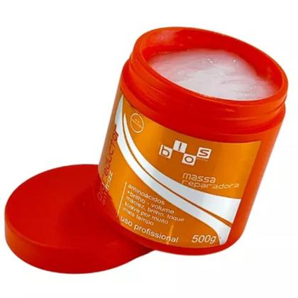 Imagem de Máscara Selante Escova Progressiva de Uréia Para Cabelos com Liso Perfeito WF Biosstraty 500g