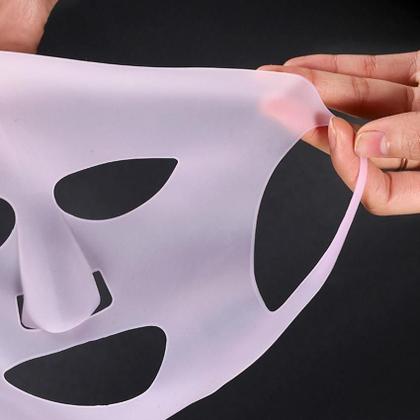 Imagem de Máscara Silicone Facial Limpeza Pele Reutilizável 2Un