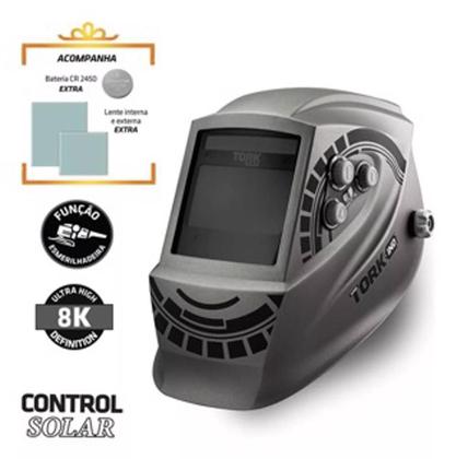 Imagem de Mascara Solda Escurecimento Automático Control Solar 8k Tork