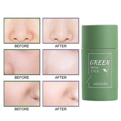 Imagem de Máscara sólida limpando a máscara de argila óleo controle anti acne cuidados de pele cuidado rosto Bronzeadores e Marcadores