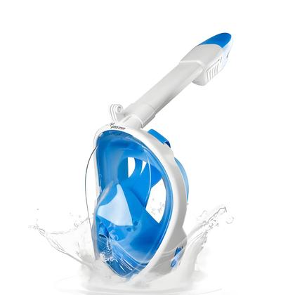 Imagem de Máscara Subaquática de Mergulho Full Face Gold Sports Com Snorkel