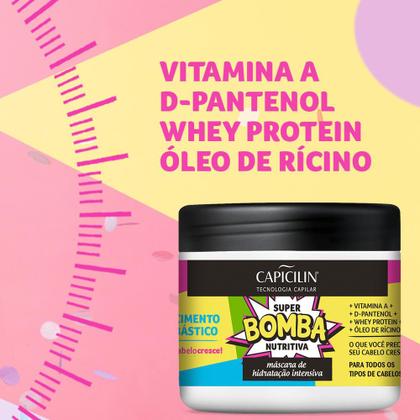 Imagem de Máscara Super Bomba Nutritiva 350g Capicilin