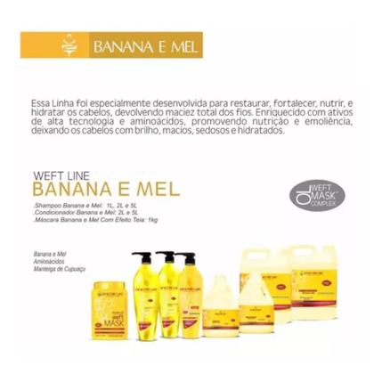 Imagem de Máscara Teia Mask Banana e Mel 1kg Oriente Life