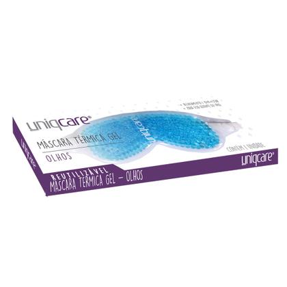Imagem de Mascara termica gel azul para olhos uniqcare