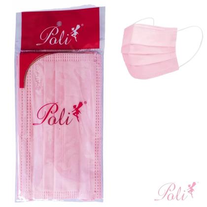 Imagem de Mascara Tnt Com Elástico Unhas Rosa C/20 Unidades - Poli