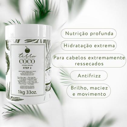 Imagem de Máscara Toda de Coco 1kg - Terra Coco