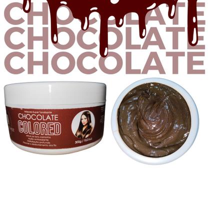Imagem de Máscara Tonalizante Chocolate Sem Amônia - Resultado 100% Natural com Hidratação Profunda
