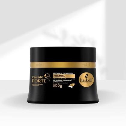 Imagem de Máscara Tratamento Haskell Cavalo Forte Fortalecimento 300 g