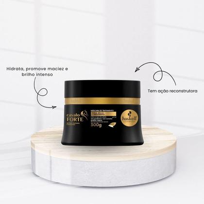 Imagem de Máscara Tratamento Haskell Cavalo Forte Fortalecimento 300 g