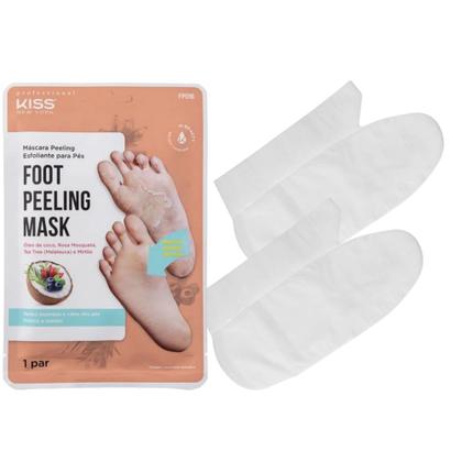 Imagem de Máscara Tratamento P/ Pés Peeling Esfoliante Renovação Kiss
