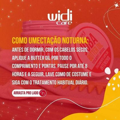 Imagem de Mascara Widi Care Juba Butter Oil Manteiga 500g