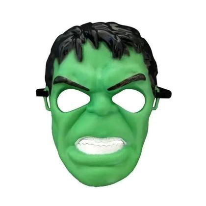 Imagem de Máscaras de Cosplay de Heróis Marvel e DC para Crianças - Homem-Aranha, Hulk, Batman, Ironman - Halloween