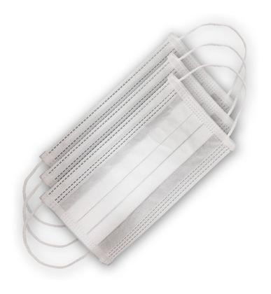 Imagem de Mascaras Descartavel Branca Tnt Tripla ARADESC 500 UNIDADES