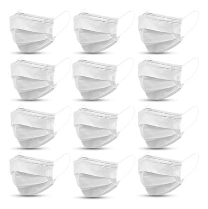 Imagem de Mascaras Descartavel Branca Tnt Tripla ARADESC 500 UNIDADES