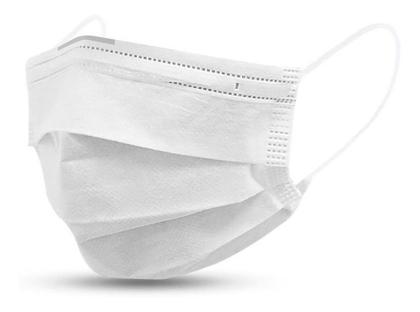 Imagem de Mascaras Descartavel Branca Tnt Tripla ARADESC 500 UNIDADES