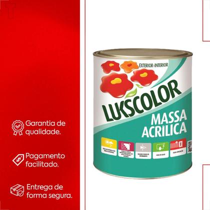 Imagem de Massa acrilica lukscolor 1.4kg