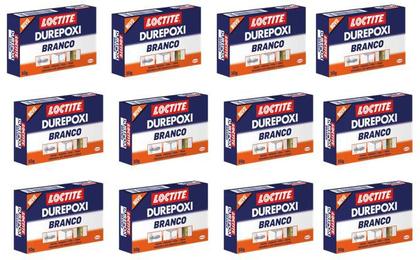 Imagem de Massa Adesiva Epóxi Durepoxi Branco 50gl caixa c/ 12
