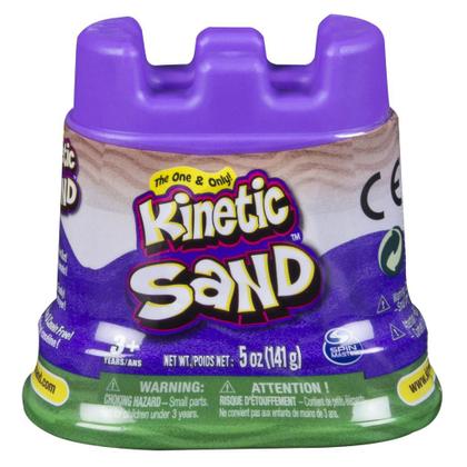 Imagem de Massa Areia Verde Neon 141g Com Molde De Castelo Massa Areia Para Modelar Kinetic Sand SUNNY 1800