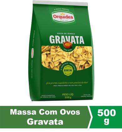 Imagem de Massa Com Ovos Gravata Orquídea 500g