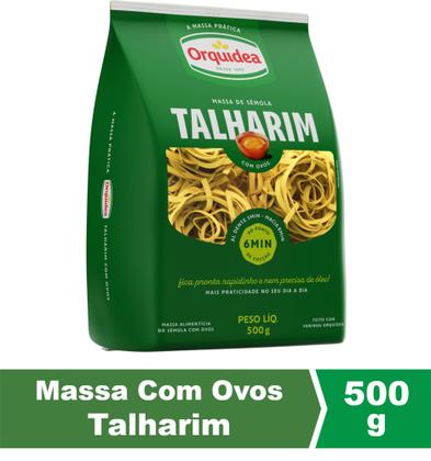 Imagem de Massa Com Ovos Talharim Orquídea 500g