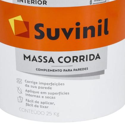 Imagem de Massa Corrida 25 Kilos 14,8 Litros Balde IP22 - 50614361 - SUVINIL