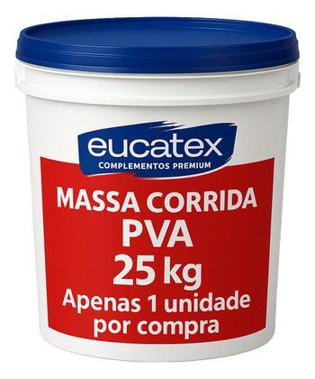 Imagem de Massa Corrida Pva 25 Kg Acabamentos E Complementos