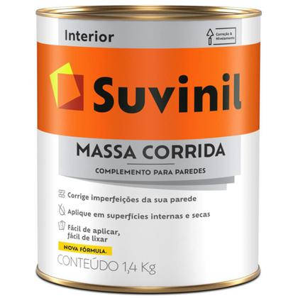 Imagem de Massa Corrida PVA 900ml Branca - 54014617 - SUVINIL