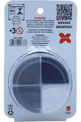 Imagem de Massa De Eva Criativa Tubarao Com 04 Cores 28 G Sensorial