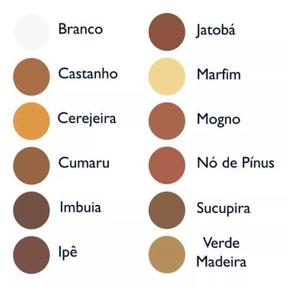 Imagem de Massa de Madeira Para Calafetar Correçao Risco Lascados Montana Mazza 220gr Cerejeira
