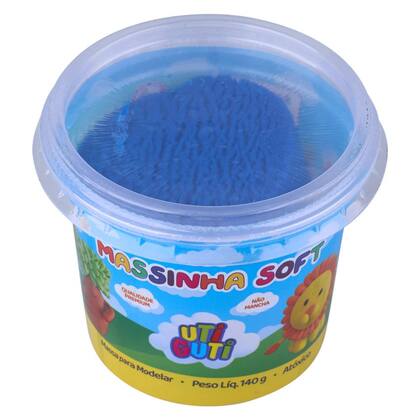 Imagem de Massa de Modelar Canson Soft Utiguti Base de Amido Azul Escuro 140g